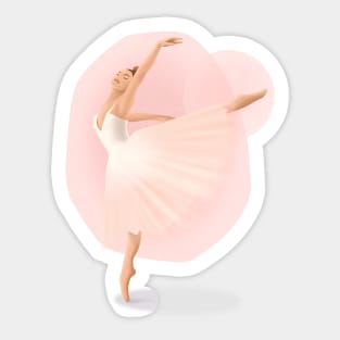 Ballerina Sticker